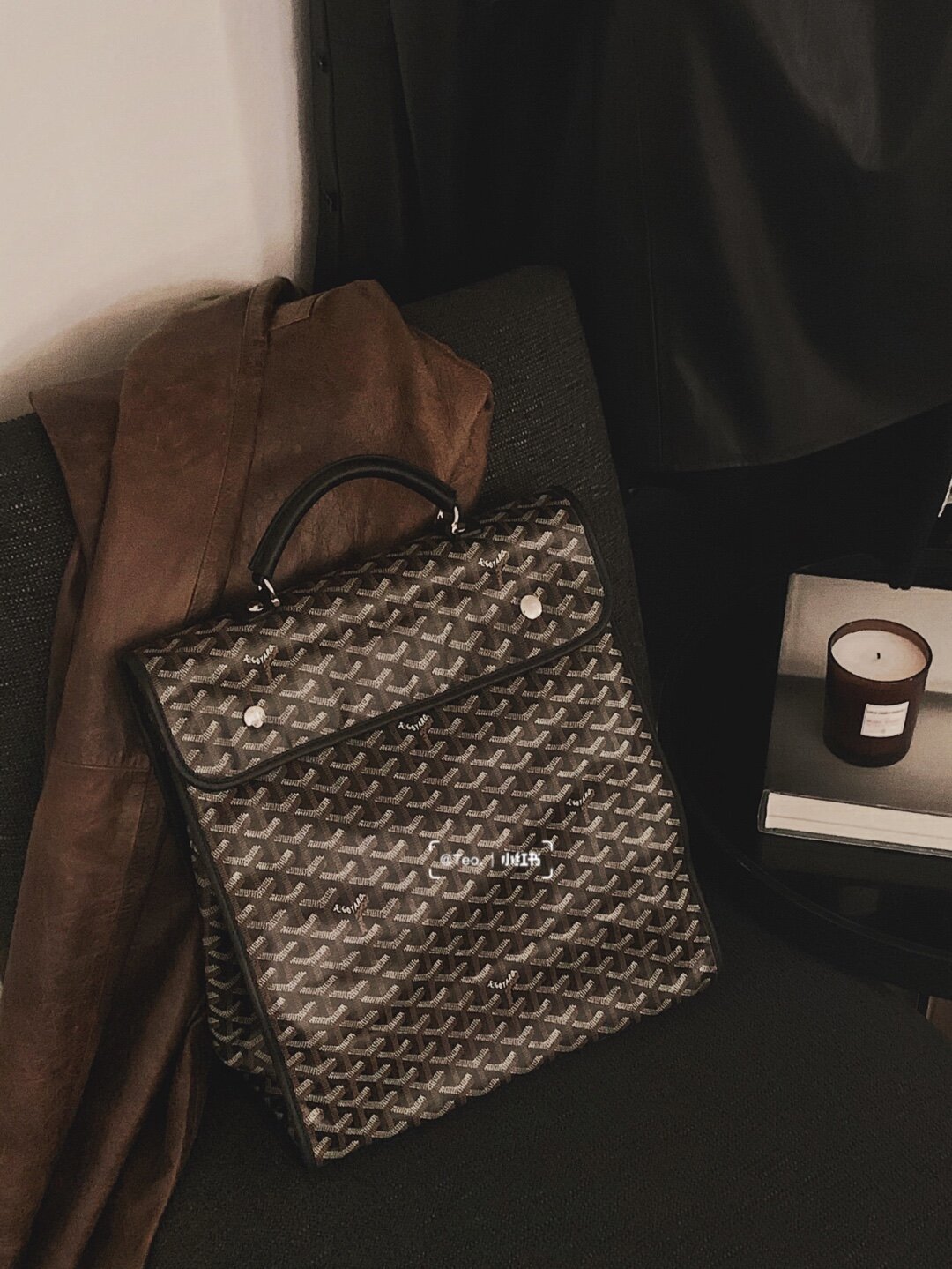 Goyard Saint Leger backpack